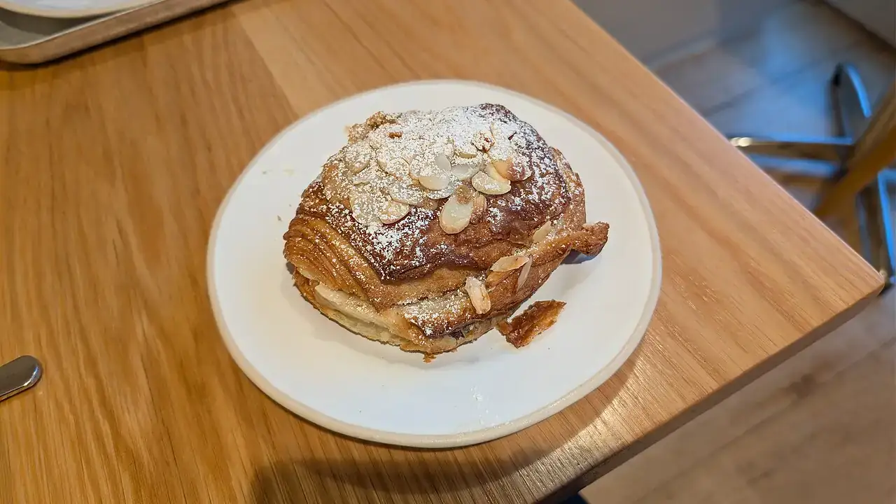 Almond croissant